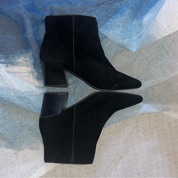 Kensie Black Block Booties 🌵7.5 - Picture 8 of 15